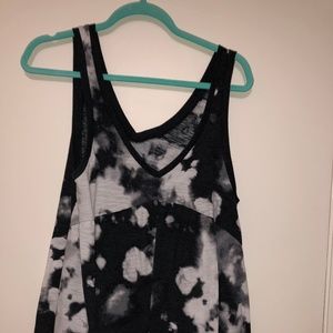 Cute black and white tank top